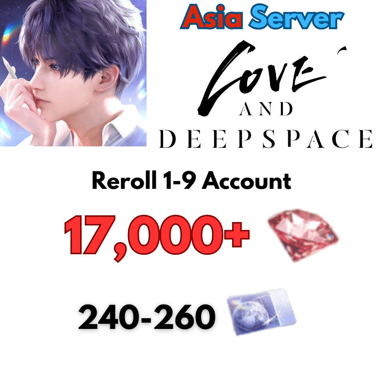 [Asia] Love and Deepspace Starter Account  Reroll 