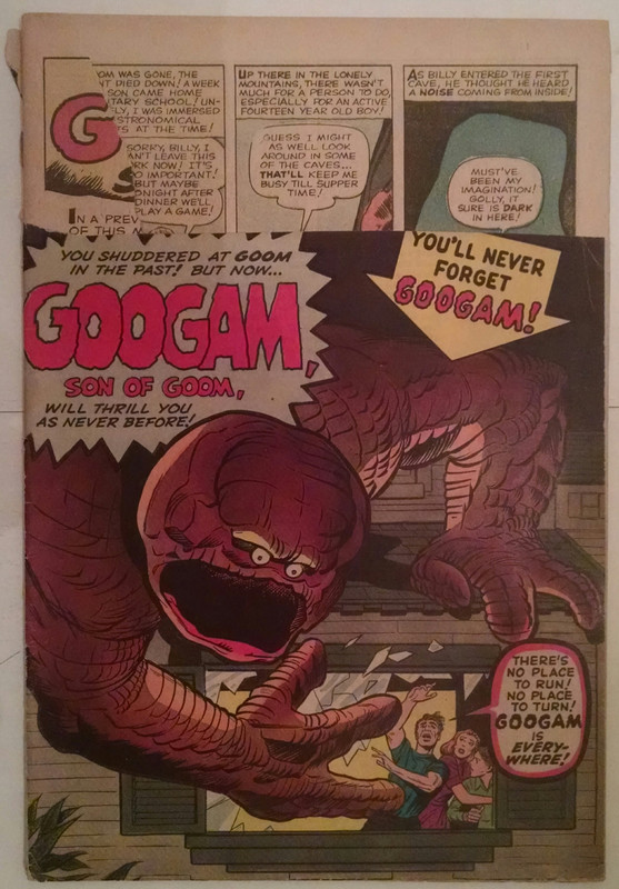 Tales Of Suspense 17 PR0.5   REMINDER COPY-TOP OF FIRST PAGE MISSING