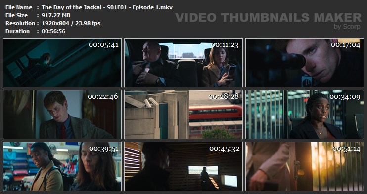 The Day of the Jackal S01E01 Episode 1 mkv