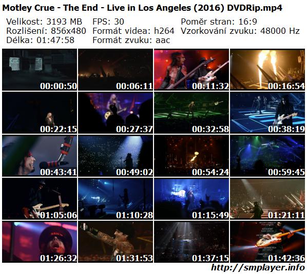 Mötley Crüe - The End - Live in Los Angeles (2016)