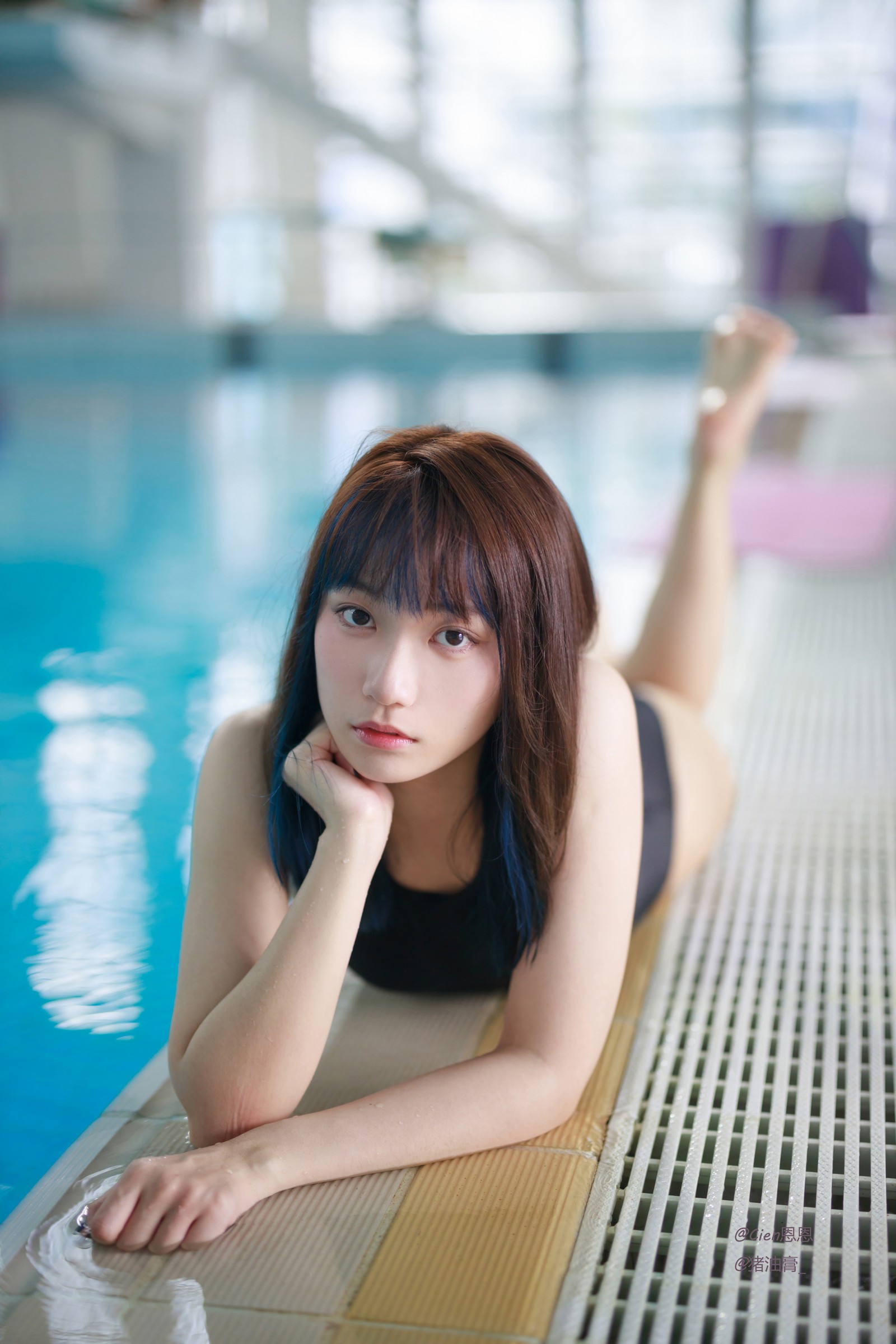 Cien恩恩 竞泳 Cosplay 写真｜高人气泳装高清图集（62P｜251MB）插图2