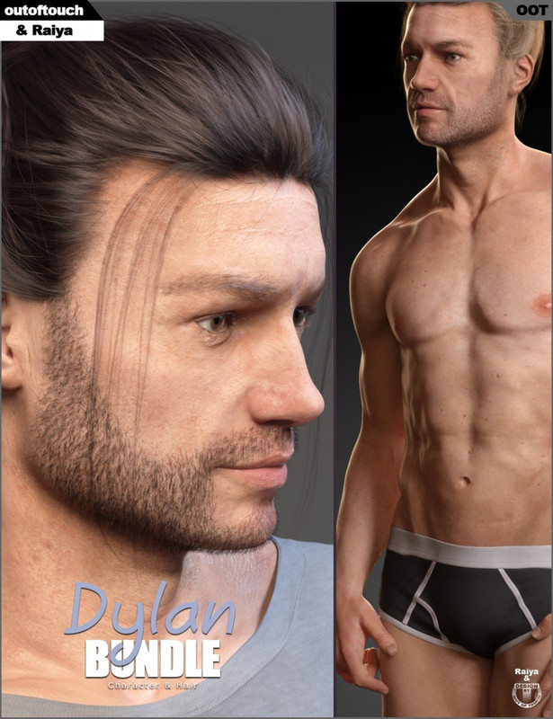 DAZ3D Dylan Bundle for Genesis 8