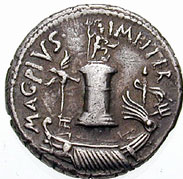 Glosario de monedas romanas. FARO DE MESINA. 3