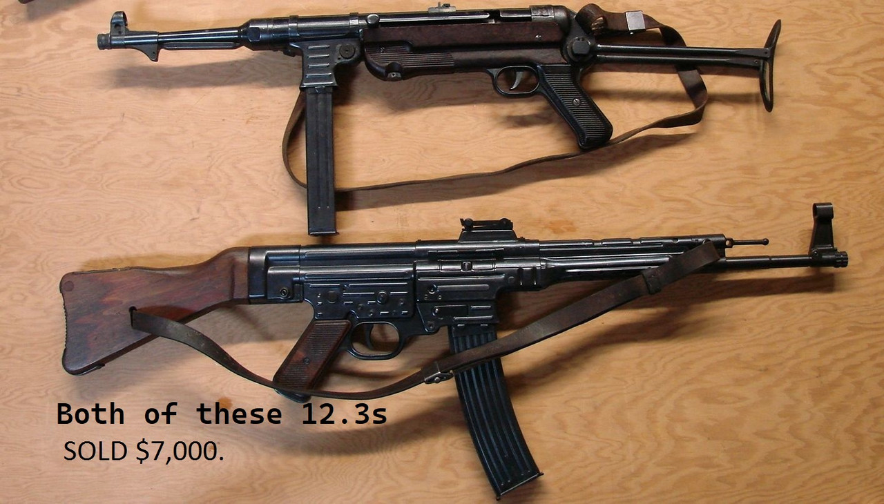 I have recently sold these two 12(3) CA MP40 and MP44 both Erma assembled