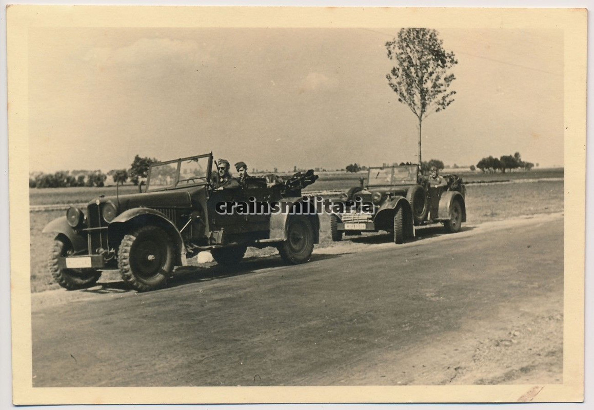 Orig. Foto Kübelwagen Stoewer M12 Mercedes Benz 