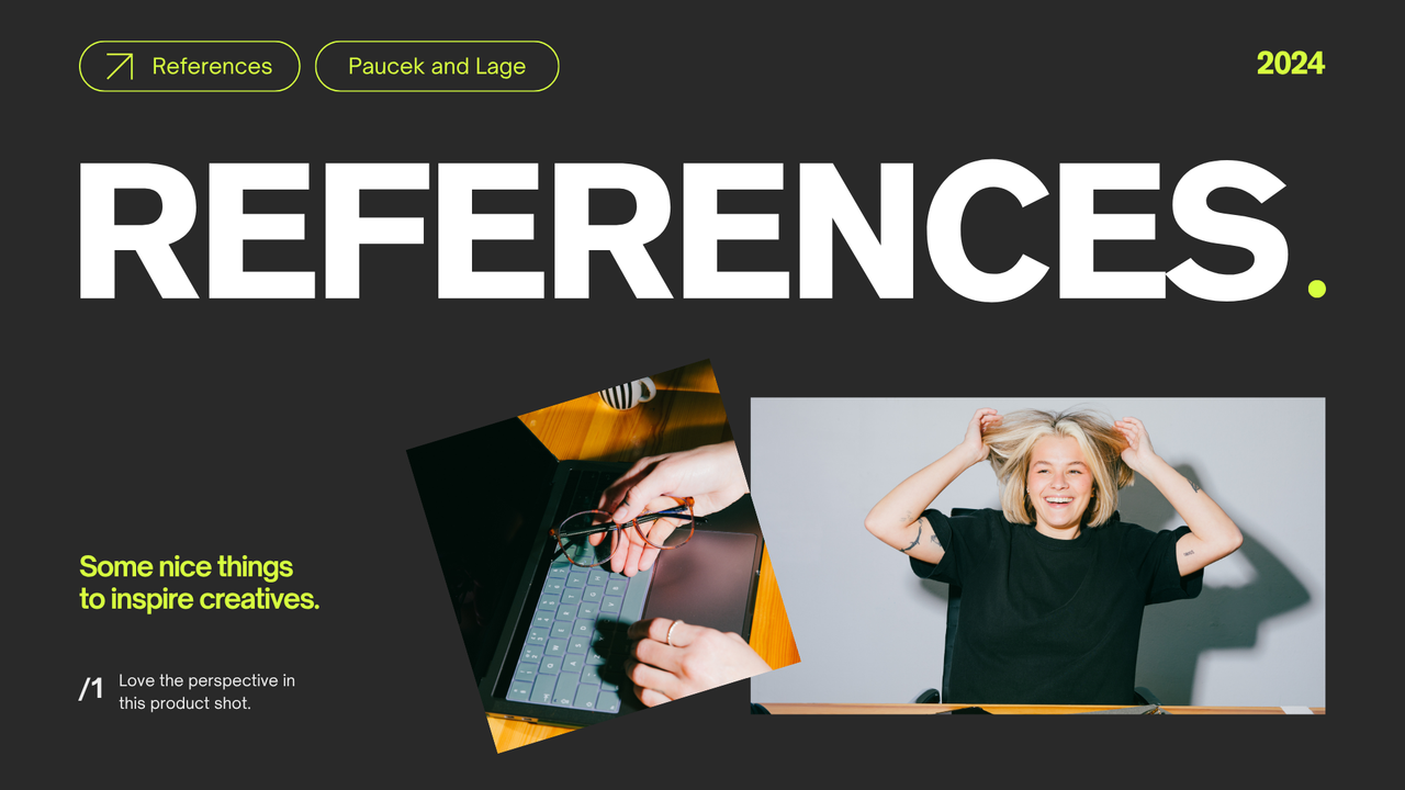 Green and Black Bold Creative Brief Presentation