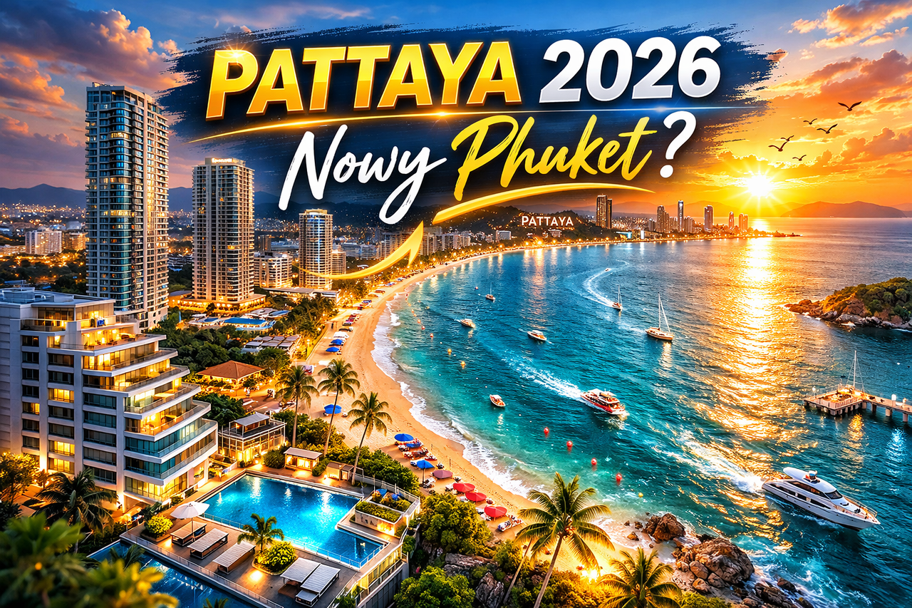 Nieruchomości Pattaya 2026 – czy to najlepsza alternatywa dla Phuket? Analiza rynku, ROI i inwestorów