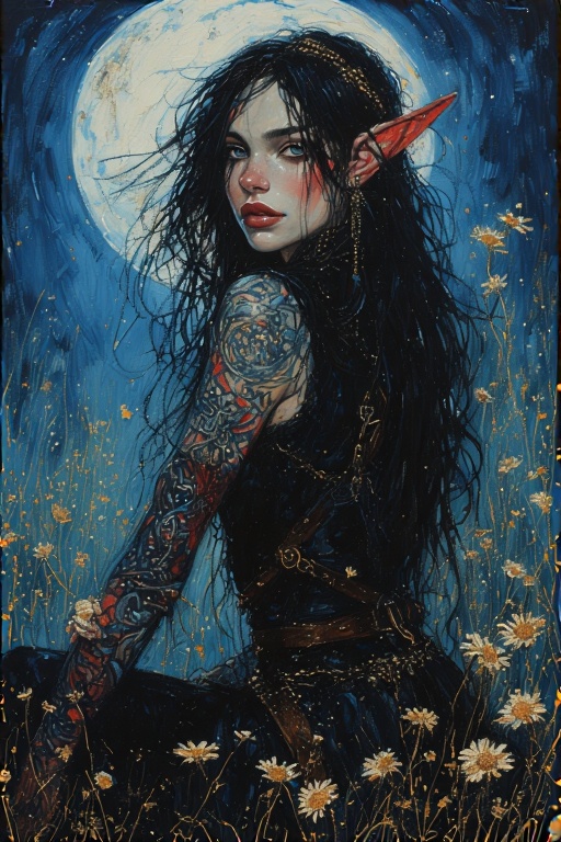 A-stunning-dark-elf-female-wit-17
