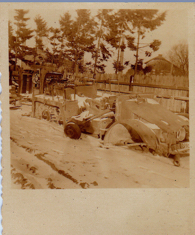 KROSNO Polen 1939 zerstörtes Wehrmacht-Fahrzeug 