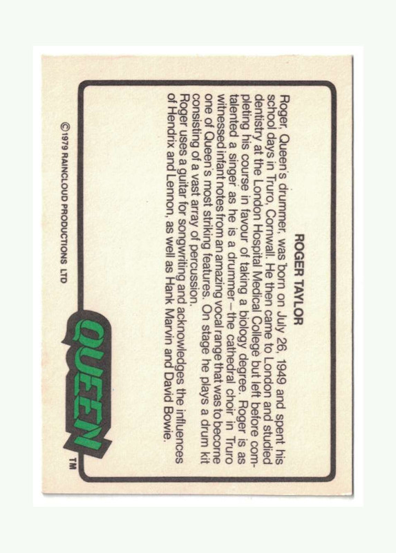 1979 Donruss Rock Stars - You Pick to Complete Your Set - Bild 42 von 138