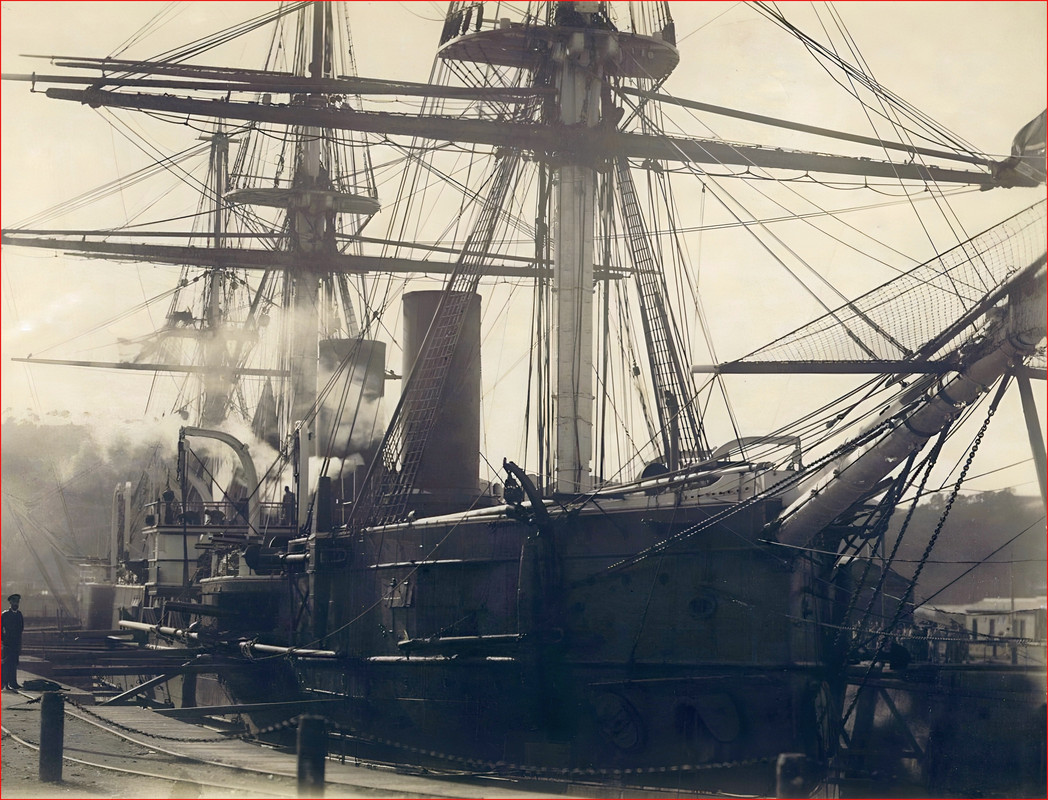 1891 г. Мономах в доке