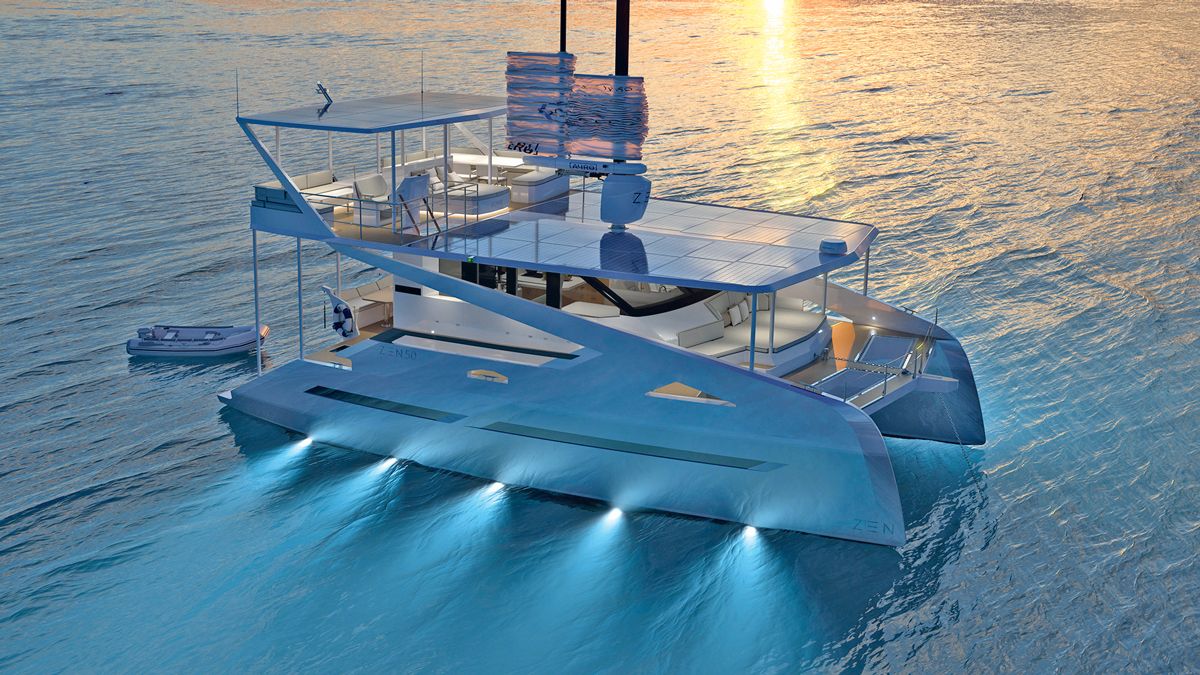 ZEN50, Yacht Elettrico Solare che sta rivoluzionando la Nautica