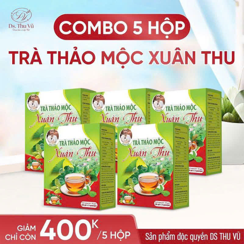Combo 5 hộp trà Xuân Thu