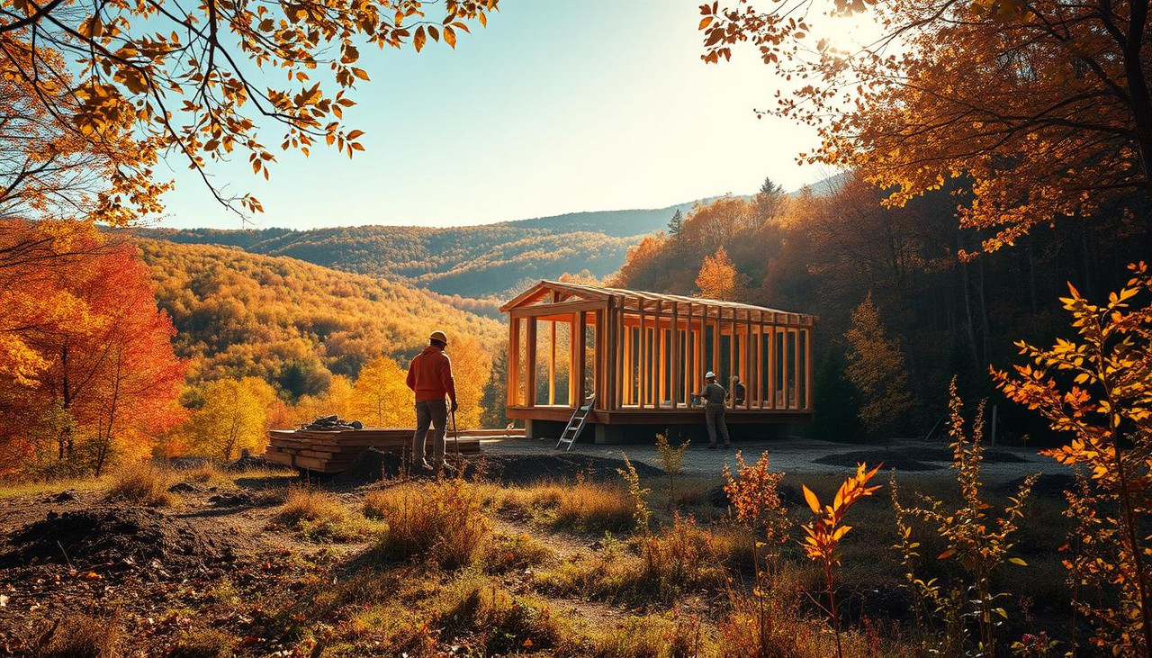 Почему расчистку и выравнивание участка под строительство лучше делать осенью, а не весной