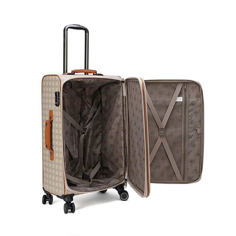 Large size luggage bag 24 inch , Light Khaki  color