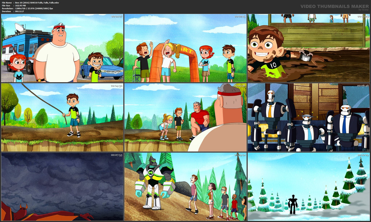 Ben 10 (2016) S04E10 Falls, Falls, Falls.mkv