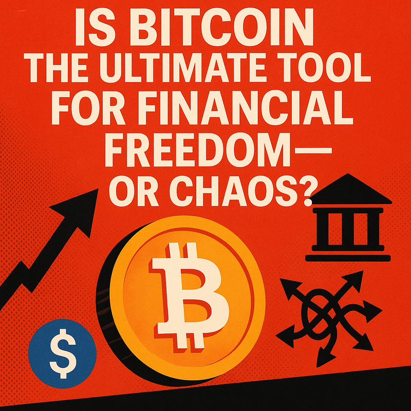 Is Bitcoin the ultimate tool for financial freedom — or chaos?