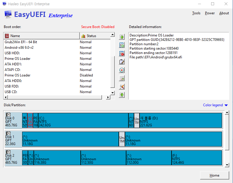 Grub2Win / Discussion / General Discussion: Can I install the Android  operating system on third hard disk?