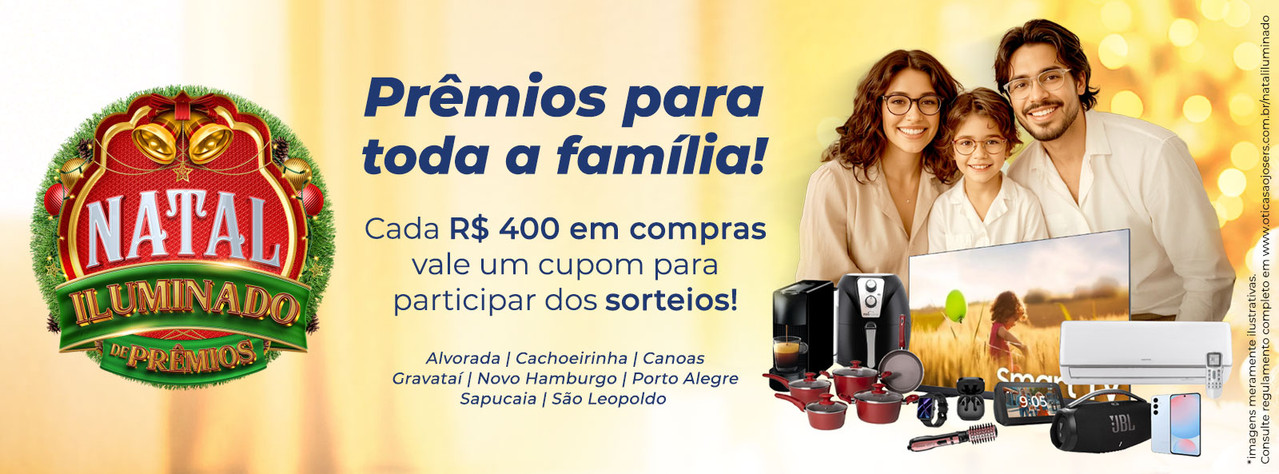 Campanha Natal iluminado de premios