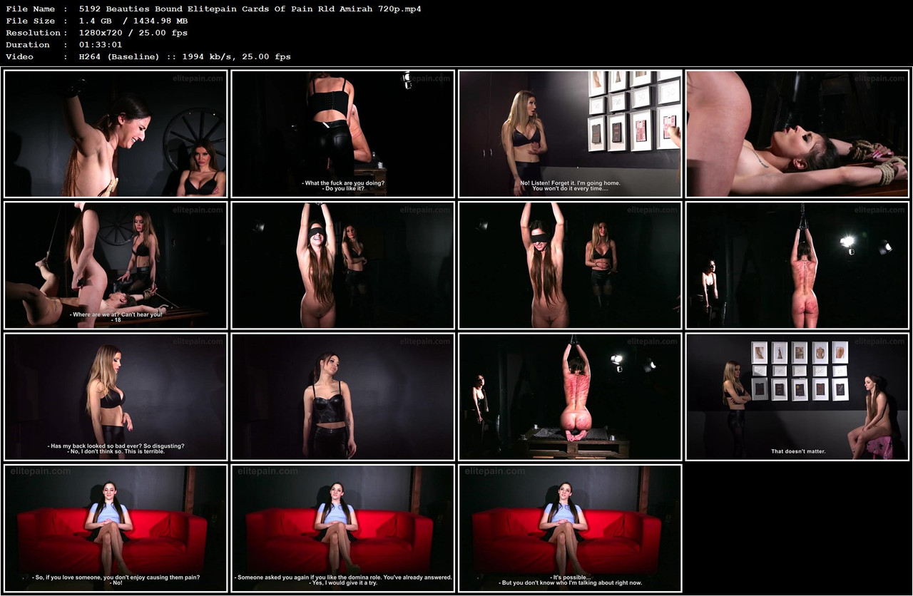 5192 Beauties Bound Elitepain Cards Of Pain Rld Amirah 720p mp4