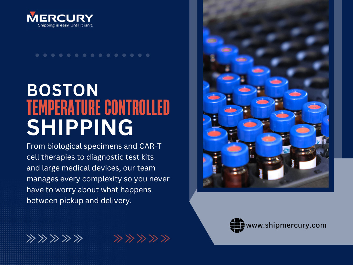 Boston Temperature Controlled Shipping