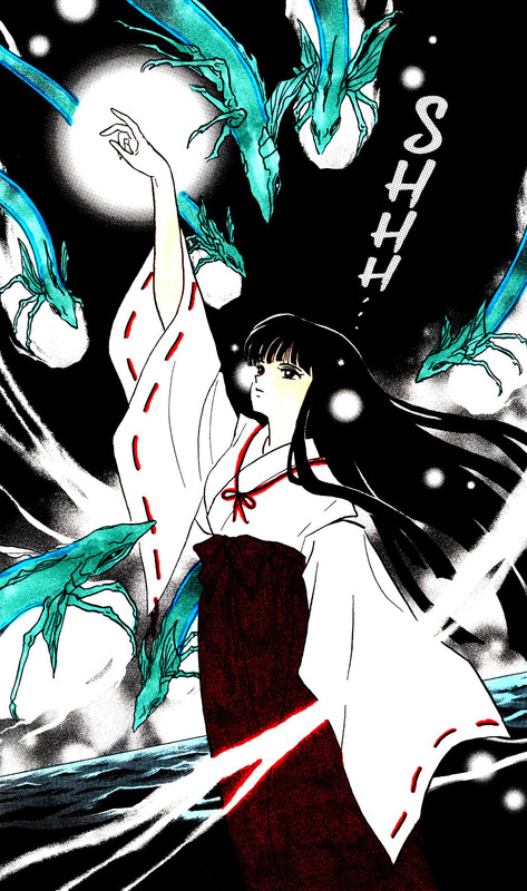 kikyo and her soul collectors by colorfullykalene dari9b4 — Postimages