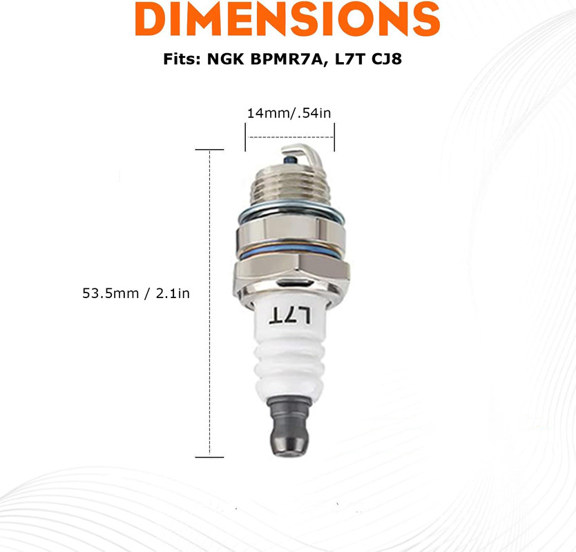 ヒップホップ+ラップ DS455 / CHECH THA NUMBER 4x Pack Spark Plug for Hyper Tough H 2500, H 2500
