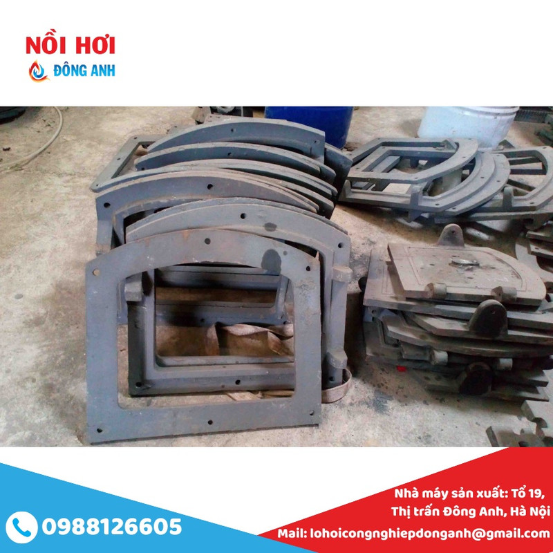 cửa cho than nồi hơi
