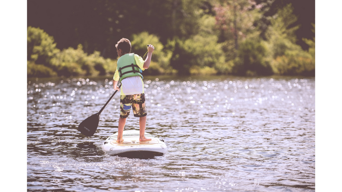 Tibble Fork Reservior Paddleboarding