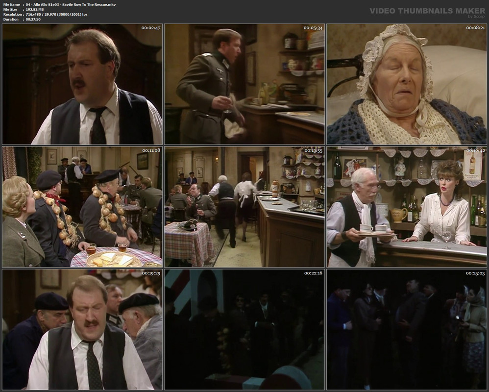 04 - Allo Allo S1e03 - Savile Row To The Rescue.mkv