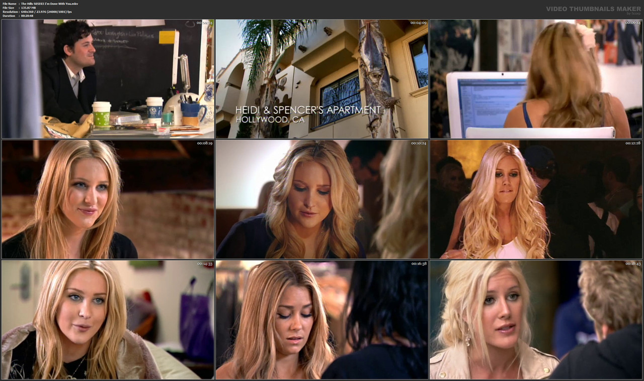 The Hills S05E03 I'm Done With You.mkv