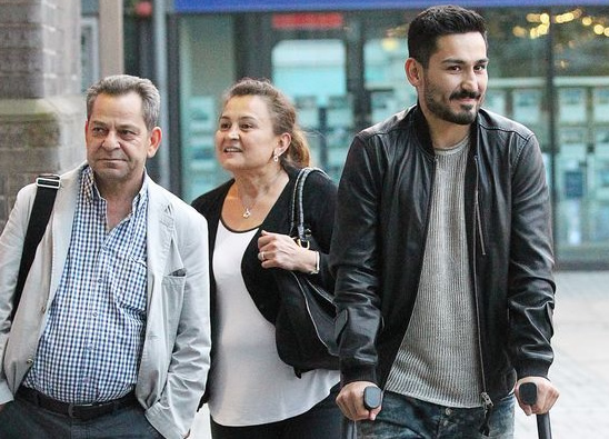 Ilkay with his family