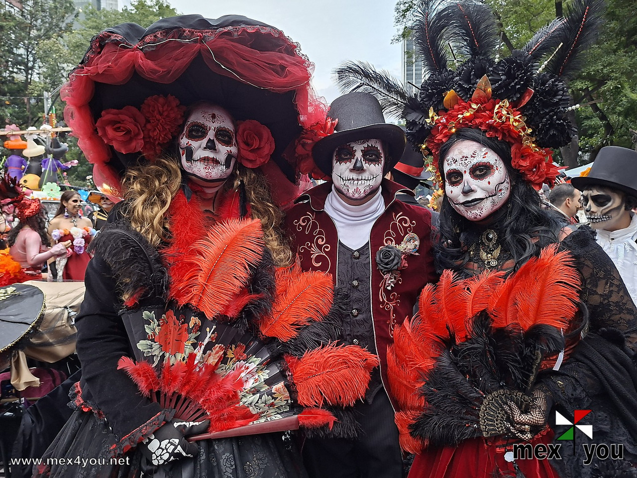 Mega Procesi&oacute;n de las Catrinas en su edici&oacute;n n&uacute;mer