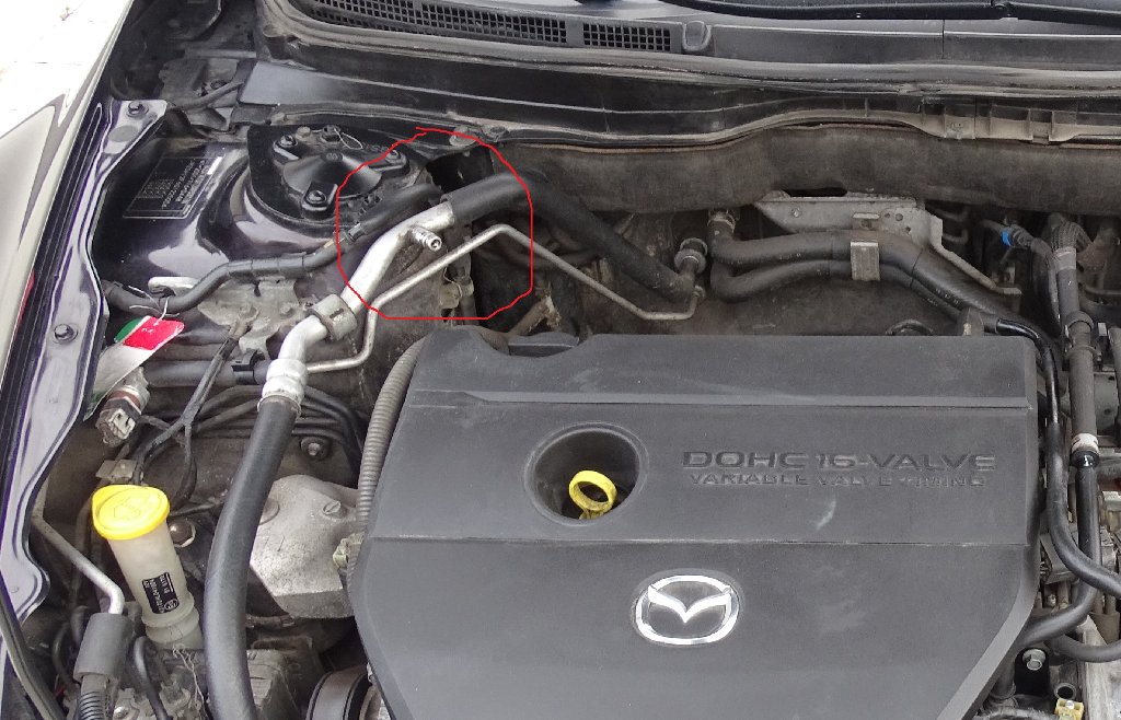 Mazda 6 Forum • Brakujący Element Układu Klimatyzacji • Układ Chłodzenia, Ogrzewania I Klimatyzacja Gh