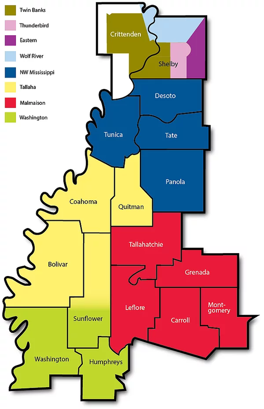 CC District Map