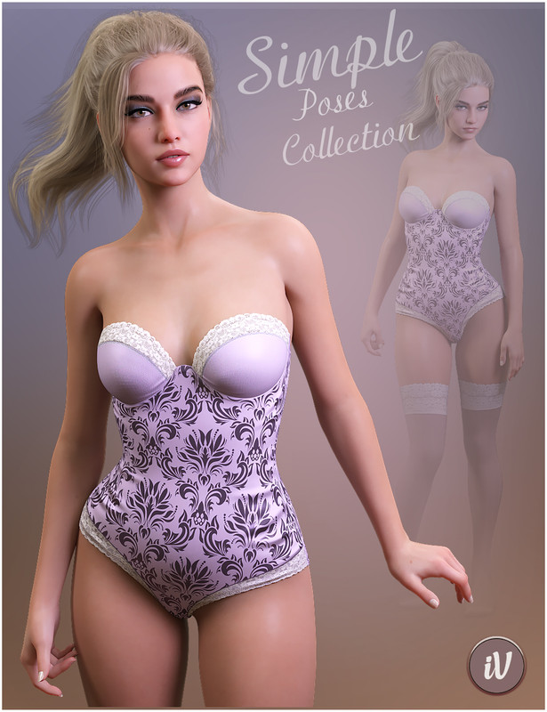 iV Simple Poses For Genesis 8 Female(s) iV Simple Poses For Genesis 8 Female(s)