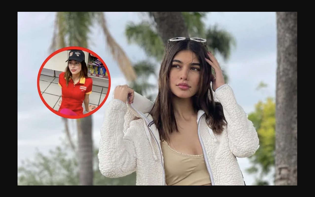 Cajera del OXXO se vuelve viral por su físico y quieren volverla modelo