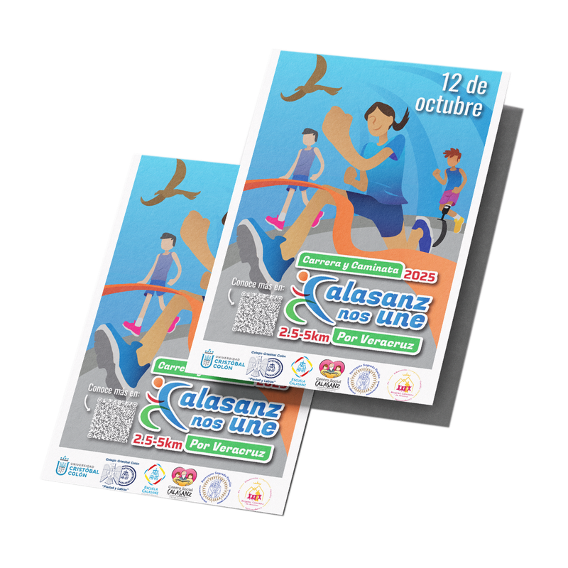 Póster oficial Carrera Calasanz