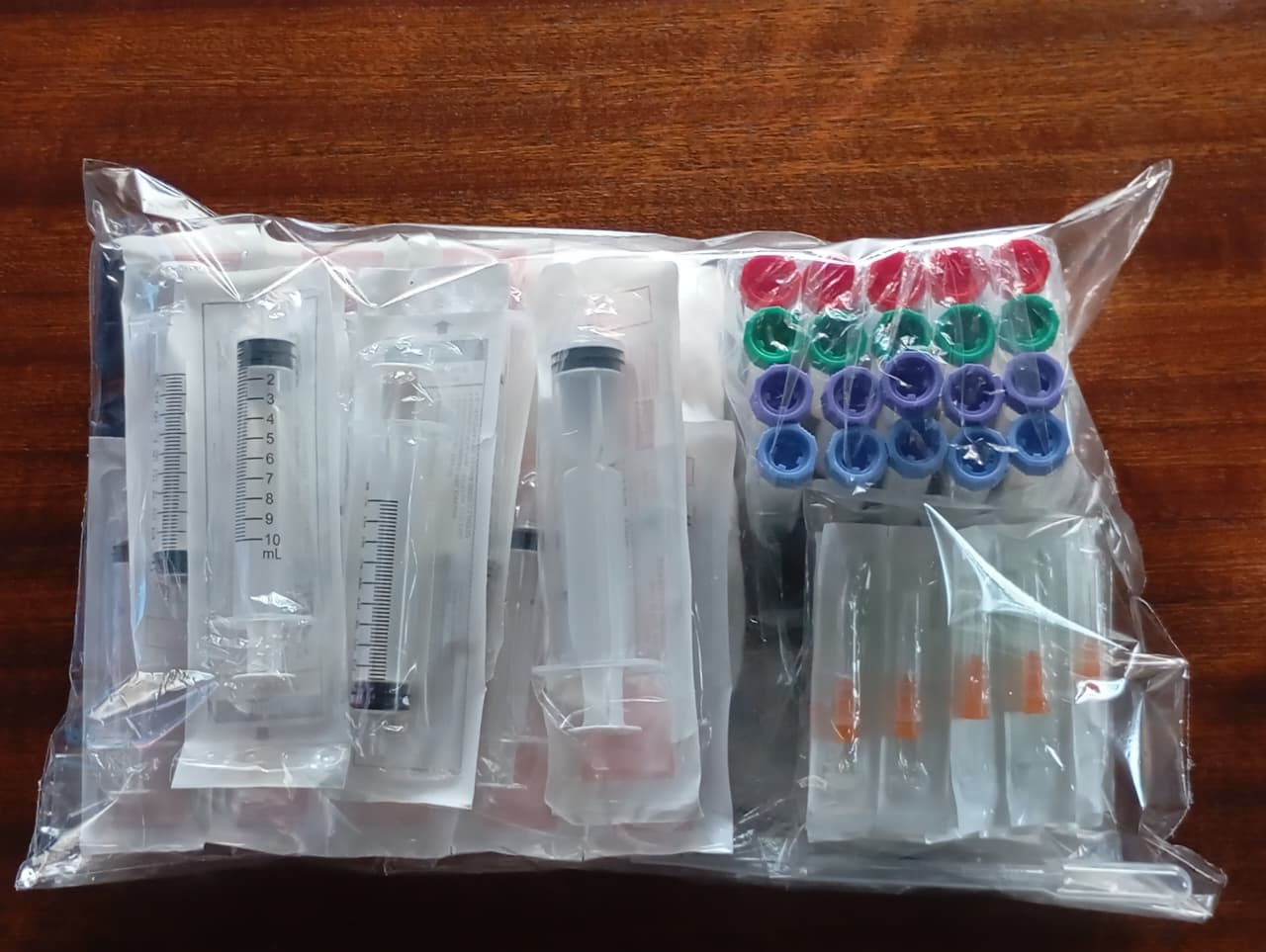 Kit pediátrico desarmado