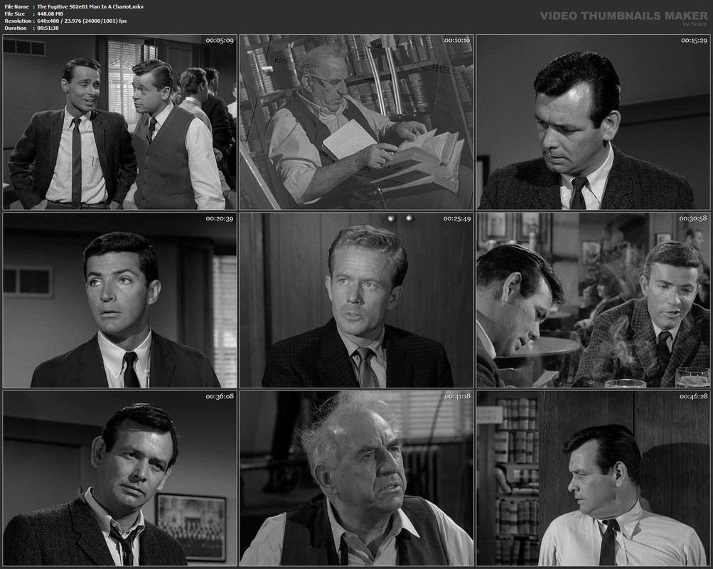 The Fugitive S02e01 Man In A Chariot.mkv