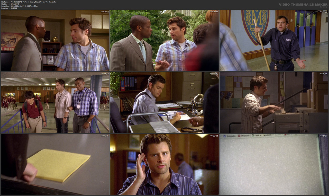 Psych S02E07 If You're So Smart, Then Why Are You Dead.mkv