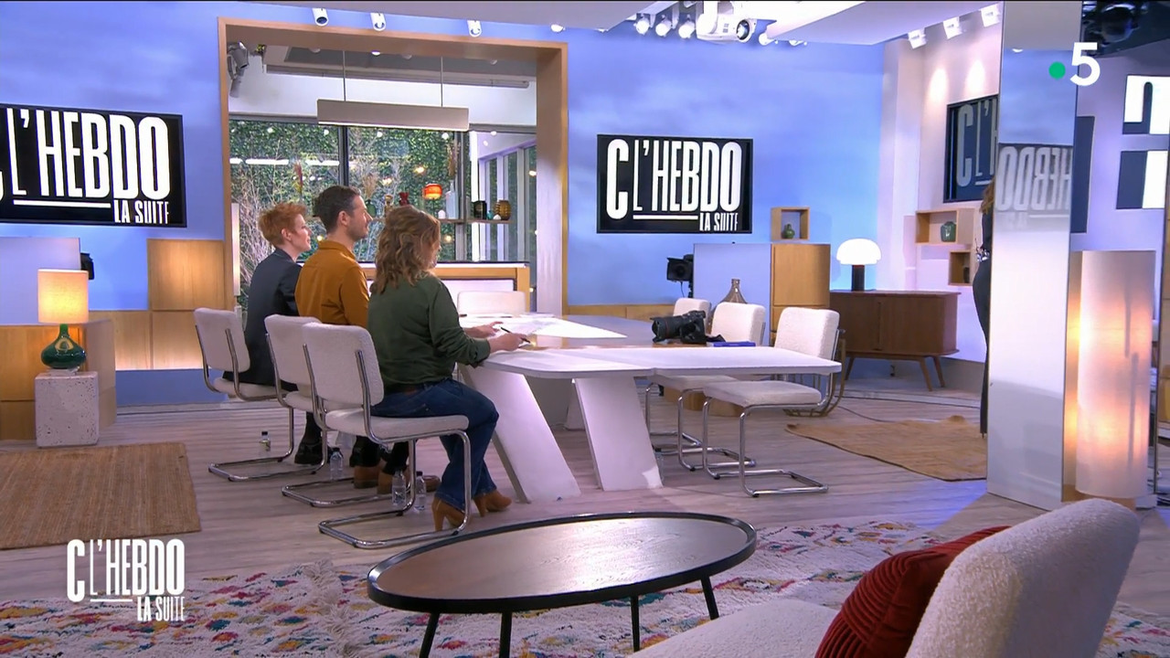 C l'hebdo la suite - Saison 8 - Invités Mathieu Kassovitz, Ludovine Sagnier, Ni..._France 5_2024_03_