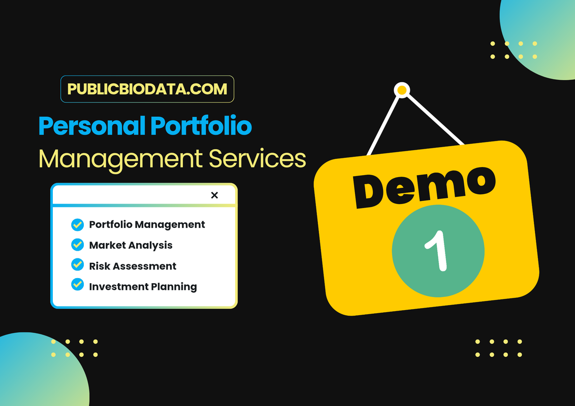 Personal Portfolio 1 Preview