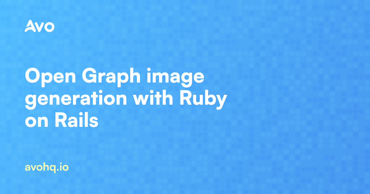 Open Graph image template design