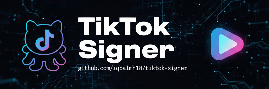 tiktok signer github