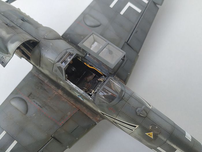 Bf-109G-6 Kirschner, Trumpeter1/32 i Mistercraft 1/72 IMG-20210707-195553