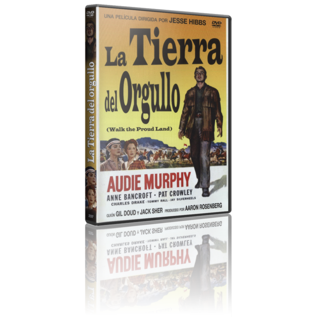 Portada - La Tierra del Orgullo [DVD5Full] [Pal] [Cast/Ing/Ale] [Sub:Varios] [Western] [1956]