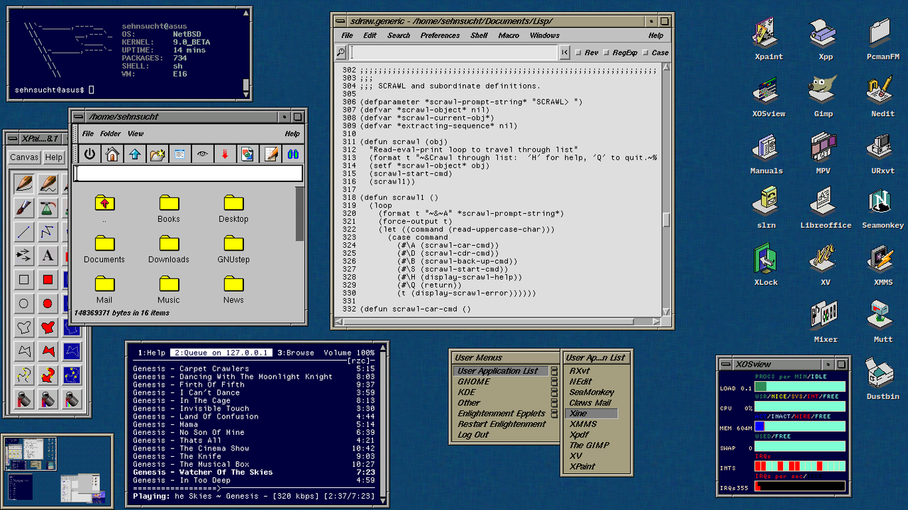 E16 4Dwm/IRIX Build, NetBSD