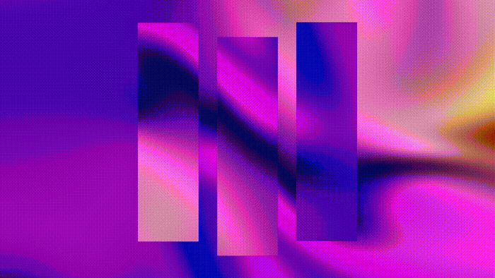 Cosmic Violet Worship Animated Background