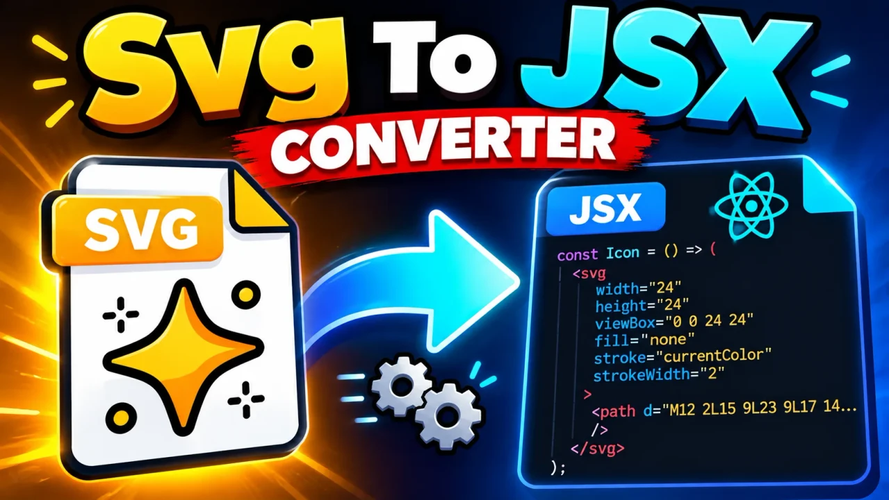 Free Svg To Jsx Converter Online